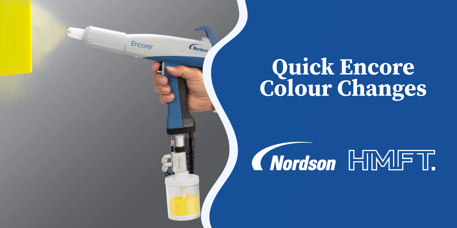 Encore Cup Gun Kit: Fast Colour Changes for Small-Scale Powder Coating