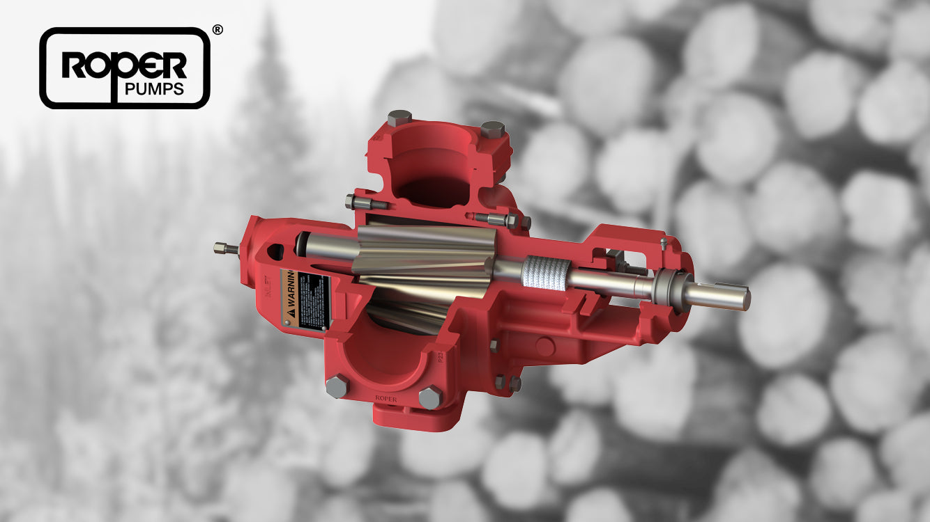 Efficient Fluid Handling in Pulp Mills: How Roper Gear Pumps Optimize Starch and Slurry Transfer