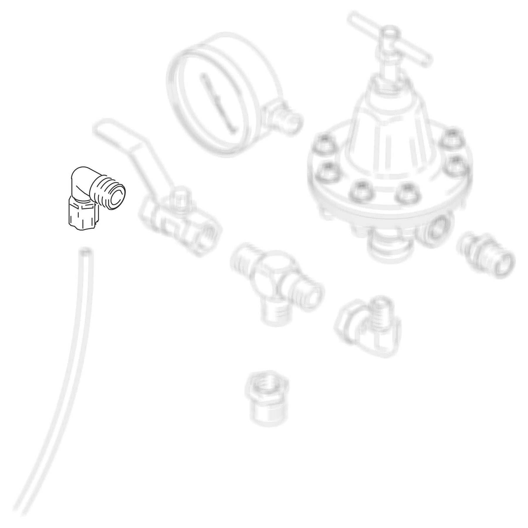 116314 - Compression Fitting Elbow