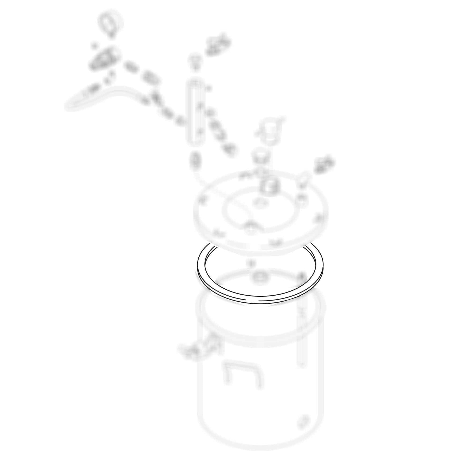 117571 - Santoprene Gasket for Low Pressure Stainless Steel Tanks