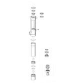 158857 - Entretoise, Piston