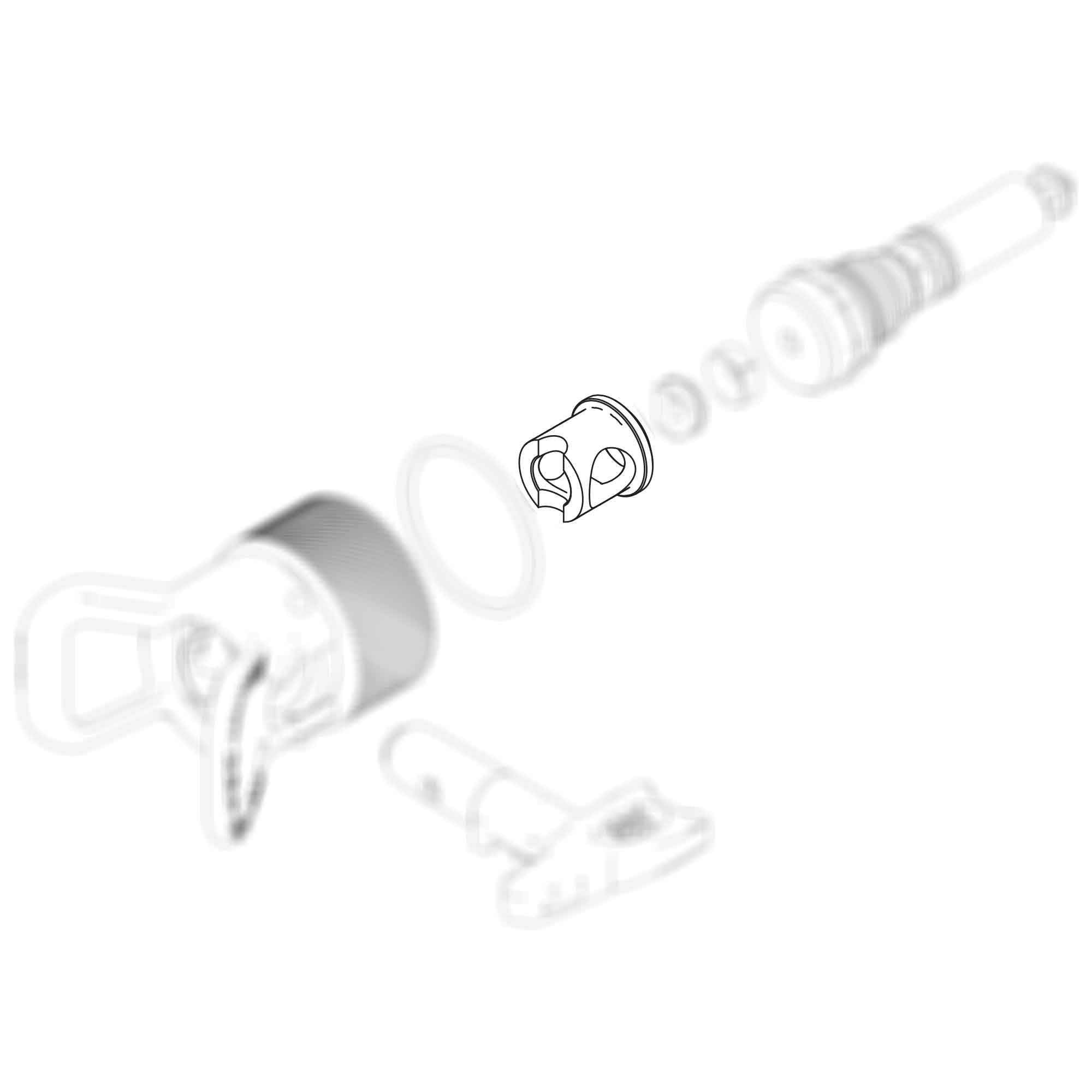 Graco Filter Housing Cap with Support Graco Filter Housing Cap with Support