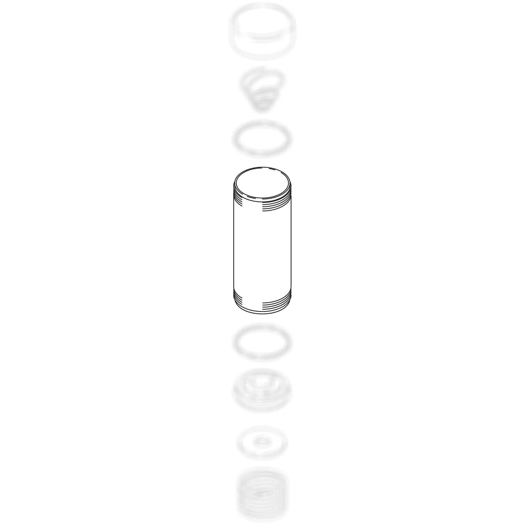 172407 - Cylindre de moteur pneumatique