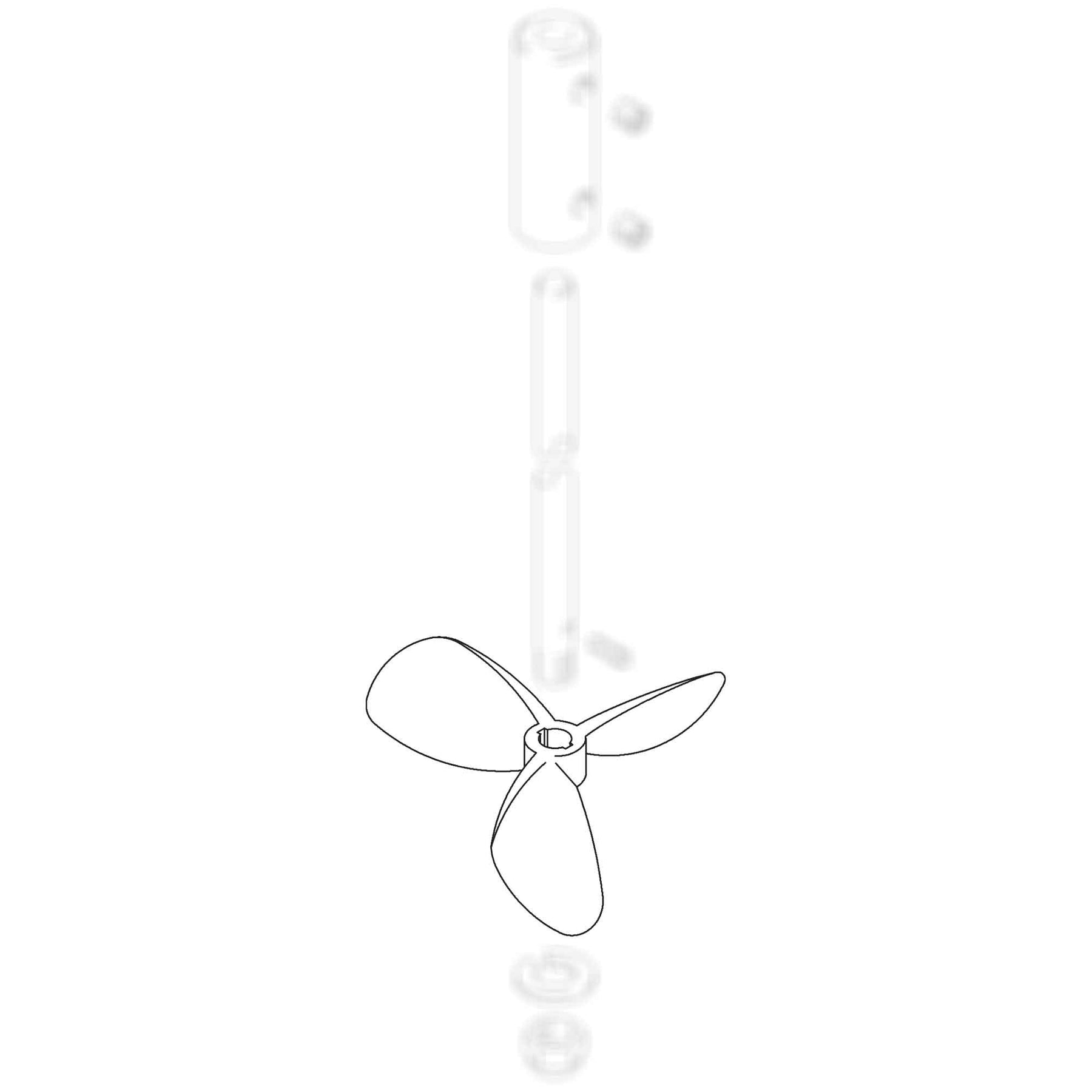 180733 - Agitator Propeller Blade, SST