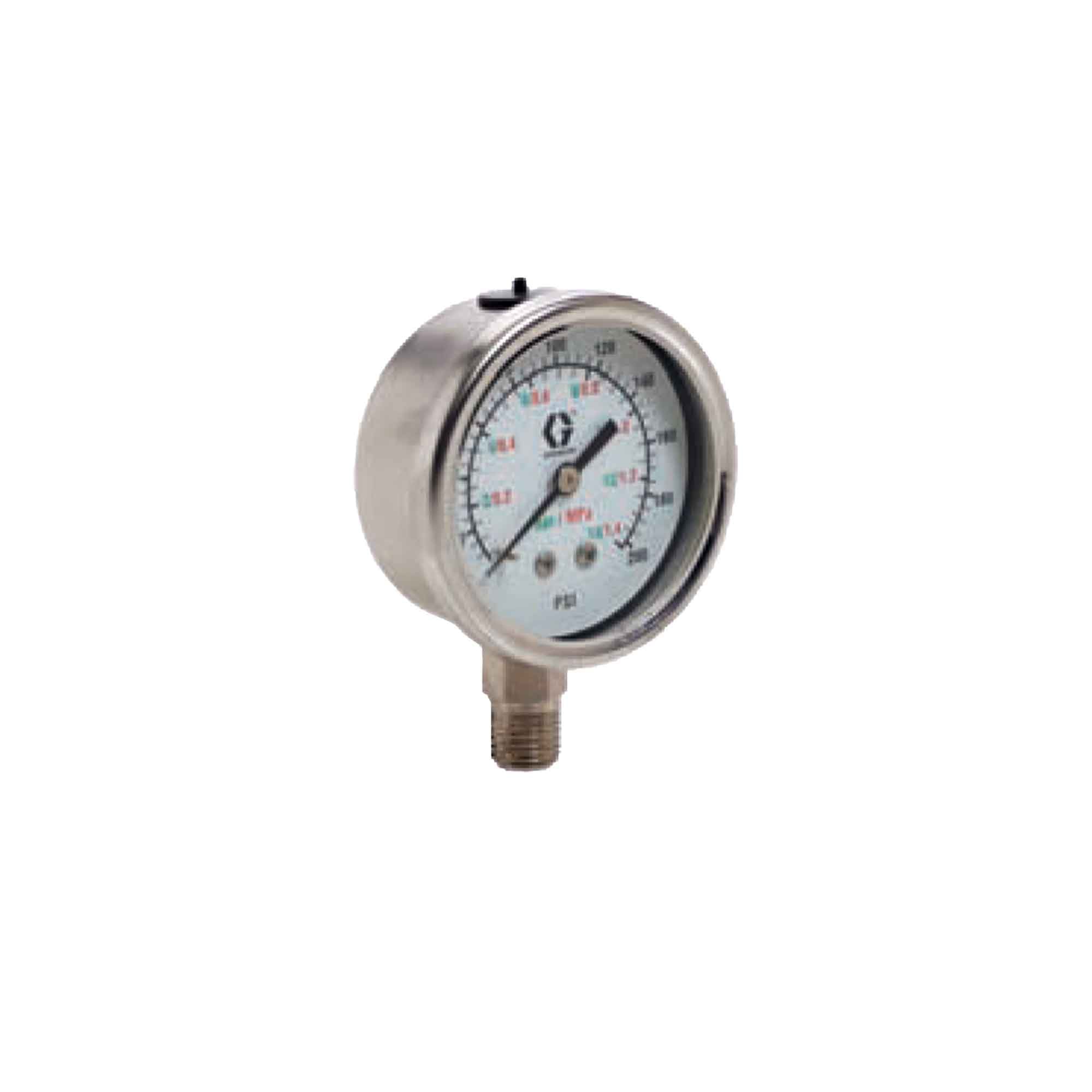 PSA10 SDBH H7-40 P ベジット 187874 - Stainless Steel Low Pressure Fluid Gauge