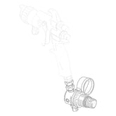 235119 - Assemblage de régulateur d'air de pistolet