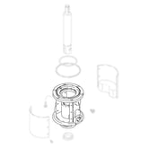 238278 - Moteur pneumatique, Socle