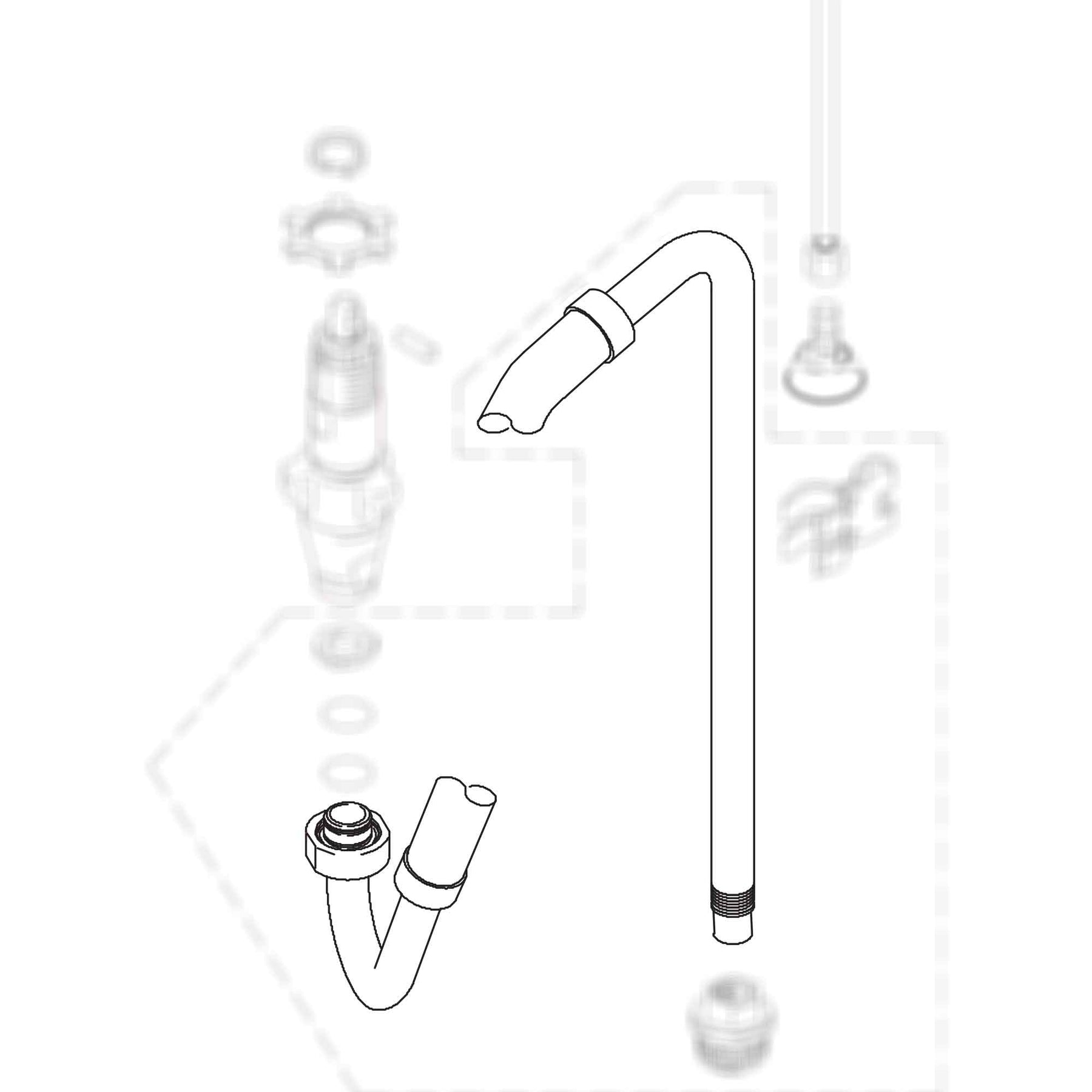 246386 - Suction Hose Tube Kit