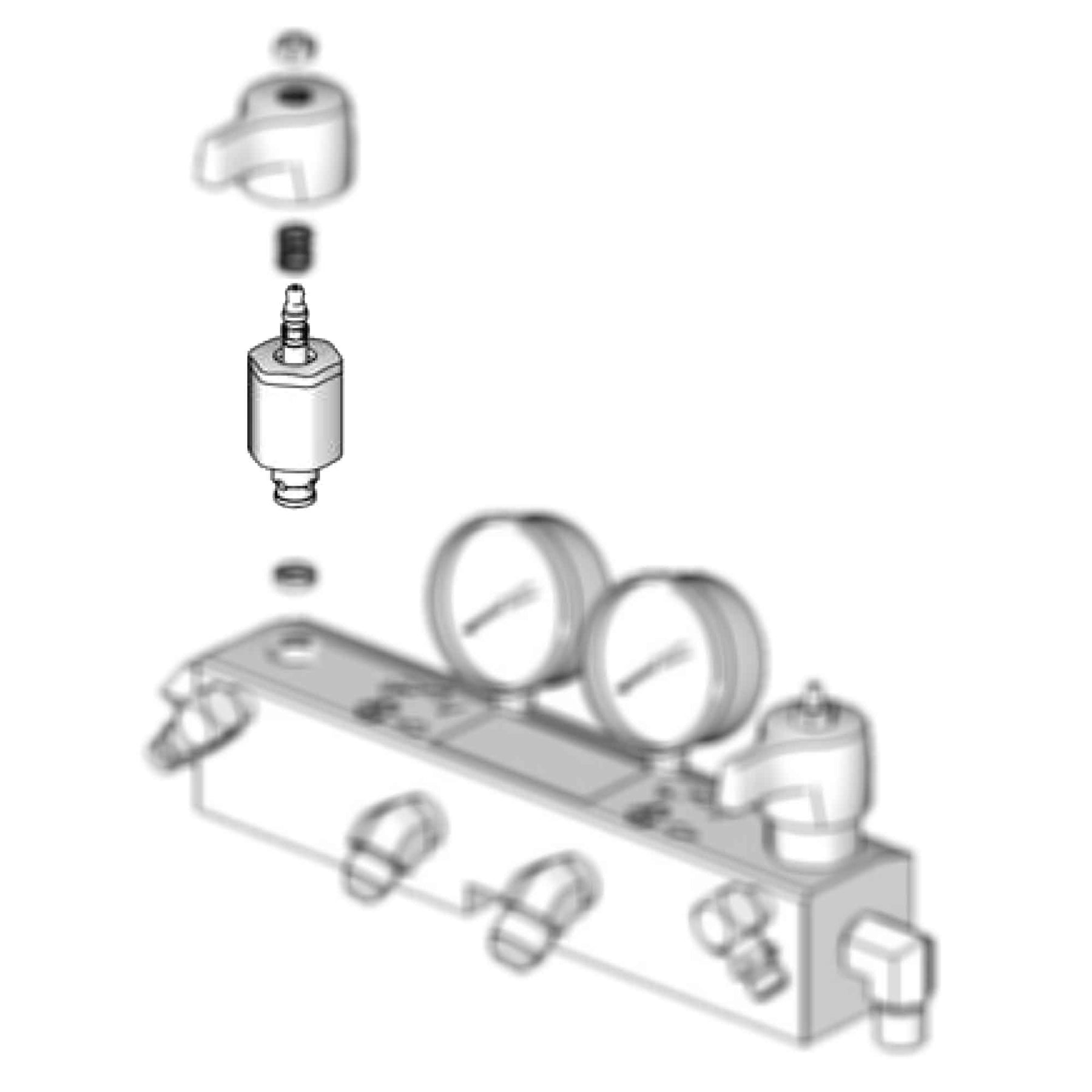 247824 - Kit de cartouche de valve de vidange