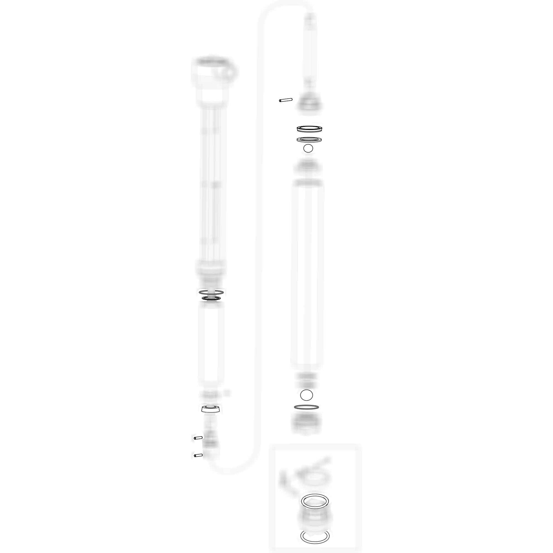 247883 - Kit de réparation de joint T2, inférieur