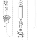 24F918 - Adaptateur de bonde, pompe LD