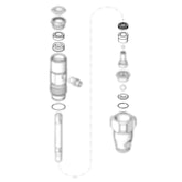 24H665 - Kit de garniture de pompe alternative