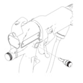 24N733 - Vanne de restriction d'air d'atomisation
