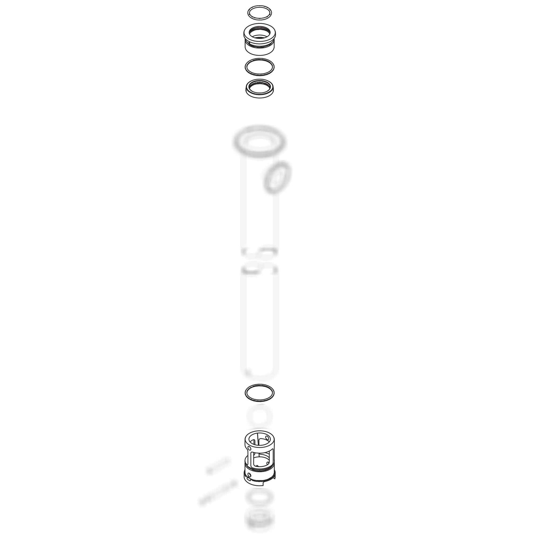 24V838 - Ball Guide Kit 2:1 Inlet