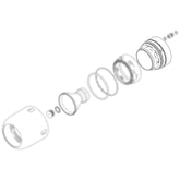 25T689 - Kit de capuchon d'air (50 mm)