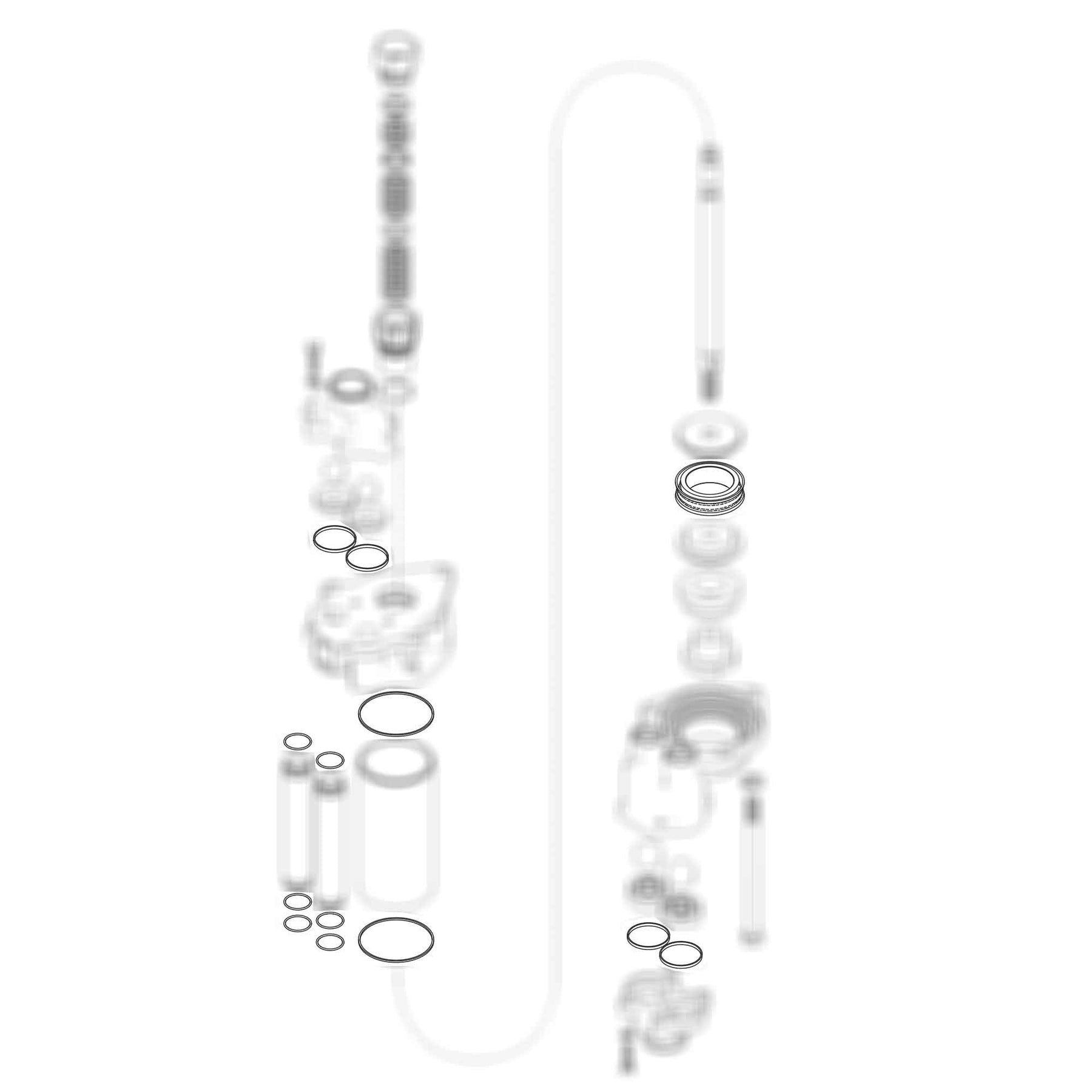 277363 - Kit de réparation de joint de piston 3,5"