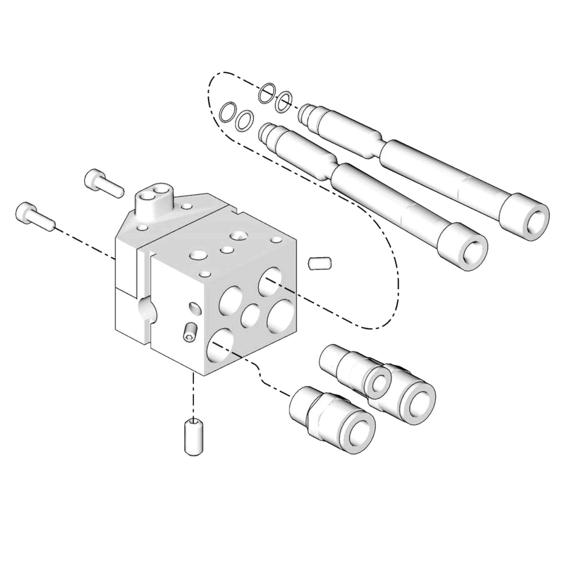 288160 - Collecteur bâbord arrière