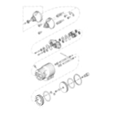 626067 - Piston de cylindre pneumatique