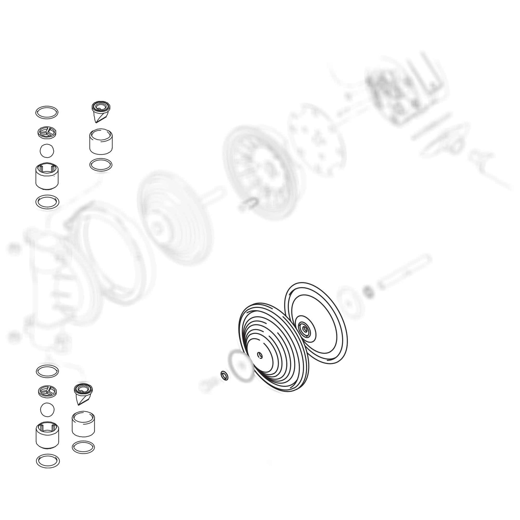 D05277 - Kit de réparation de section fluide