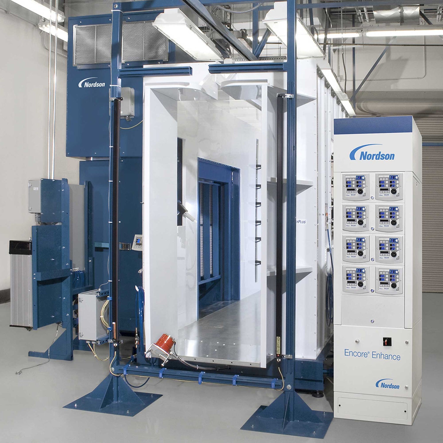 Transform Your Coating Process with the Nordson Excel 3000 Powder Coating Booth