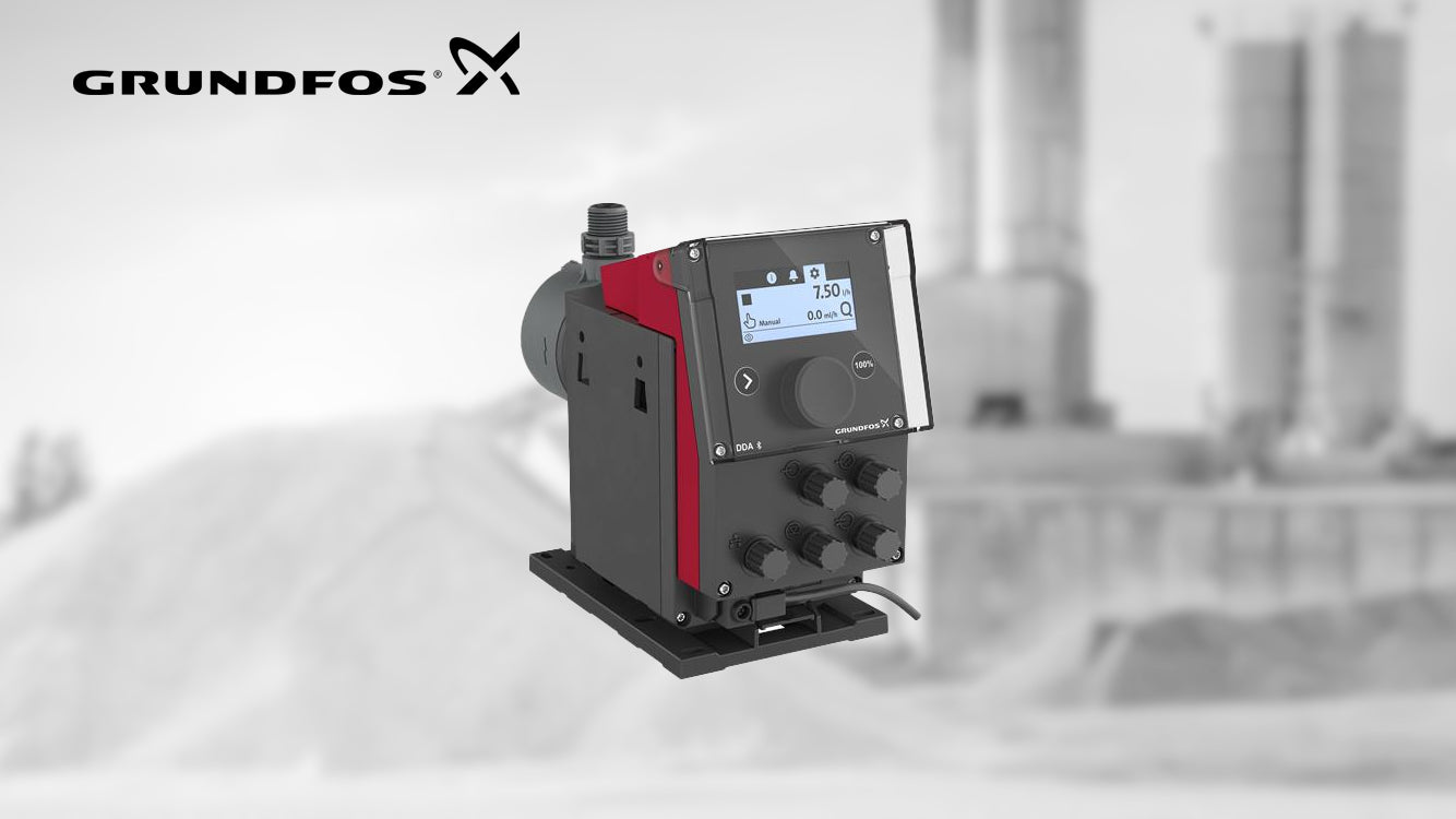 Automating Water Treatment in Cement Manufacturing with Grundfos SMART Digital Pumps