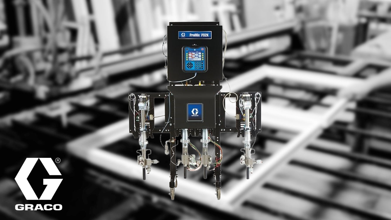 Streamlining Window Production: The Benefits of Graco's ProMix PD2K Proportioner