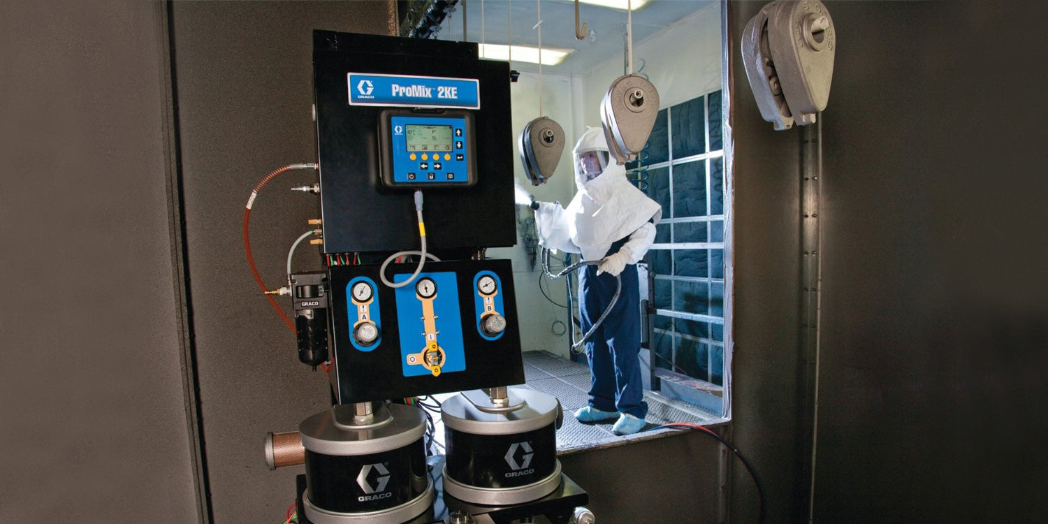 How the Graco ProMix 2KE Enhances Industrial Coating Processes