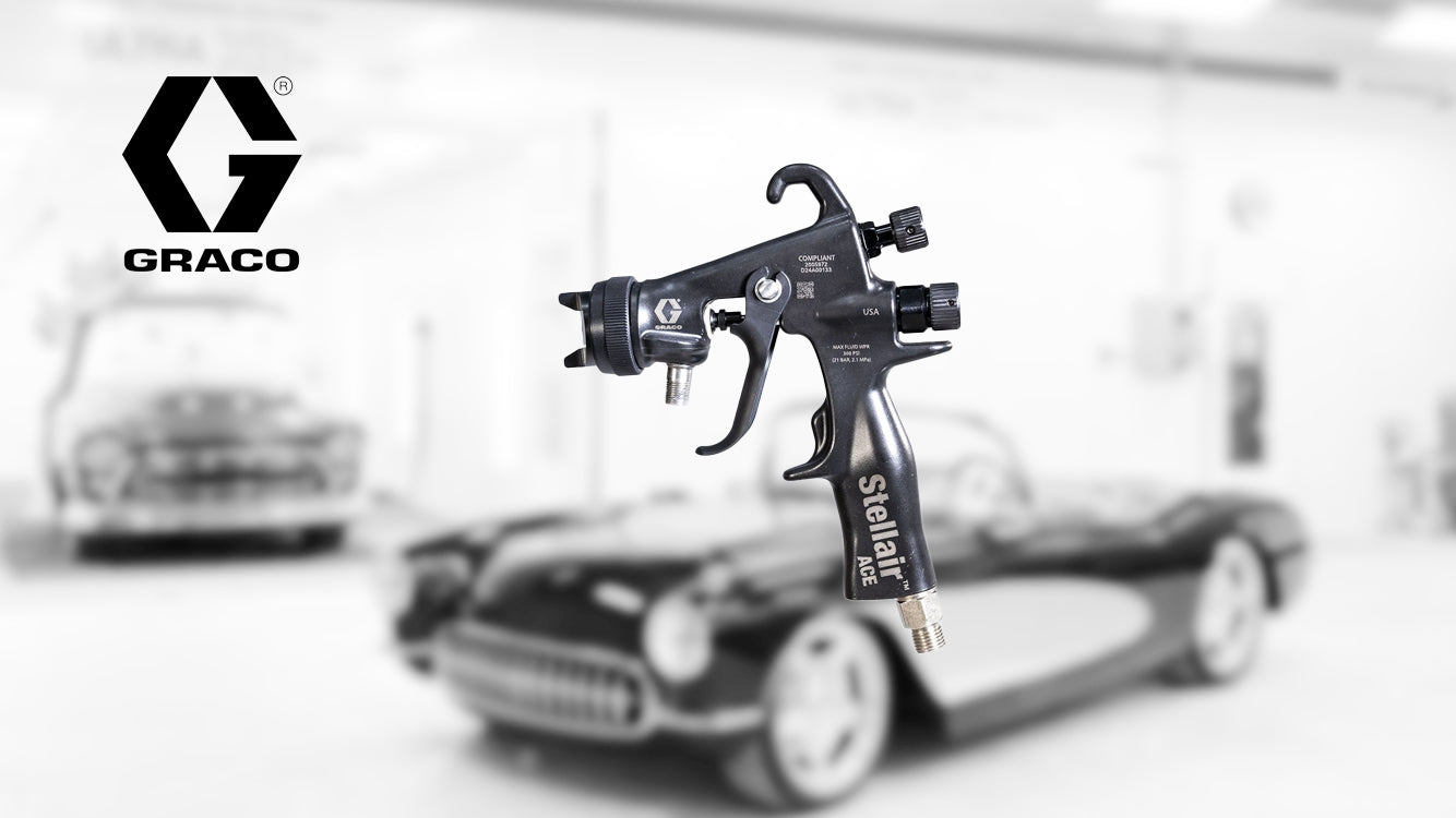 Revolutionizing Refinishing: How Graco Stellair and Stellair ACE Manual Guns Improve Productivity
