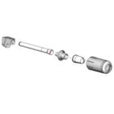 1081658 - Flat Spray Nozzle, 4-mm