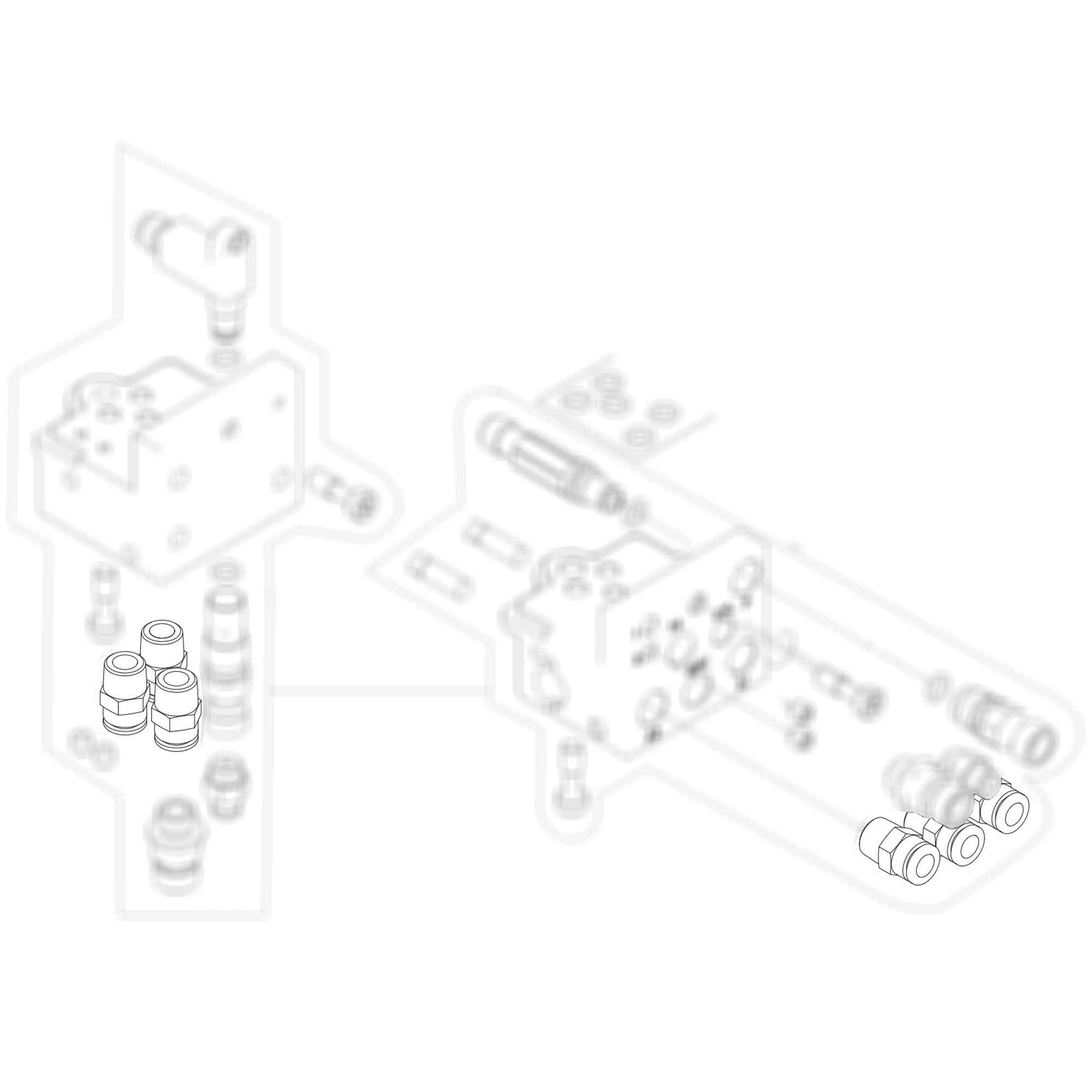 115950 - Fitting Connector, 1/4" NPT (M), 5/16T