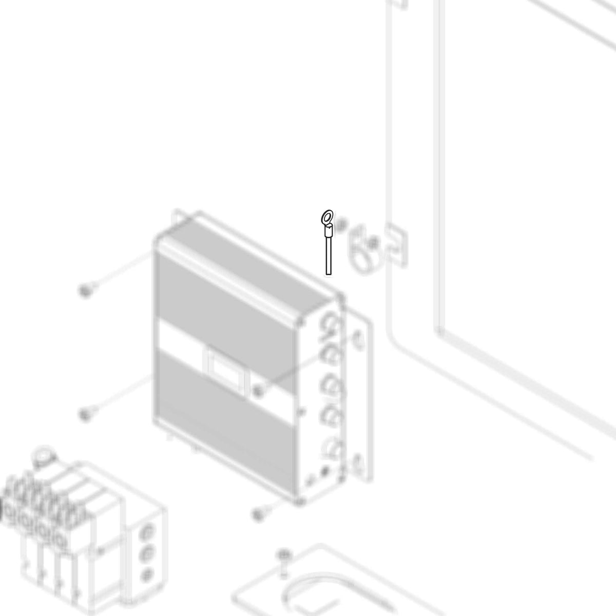 15B090 - Grounding Wire, Door