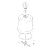 15E954 - Moteur pneumatique à cylindre