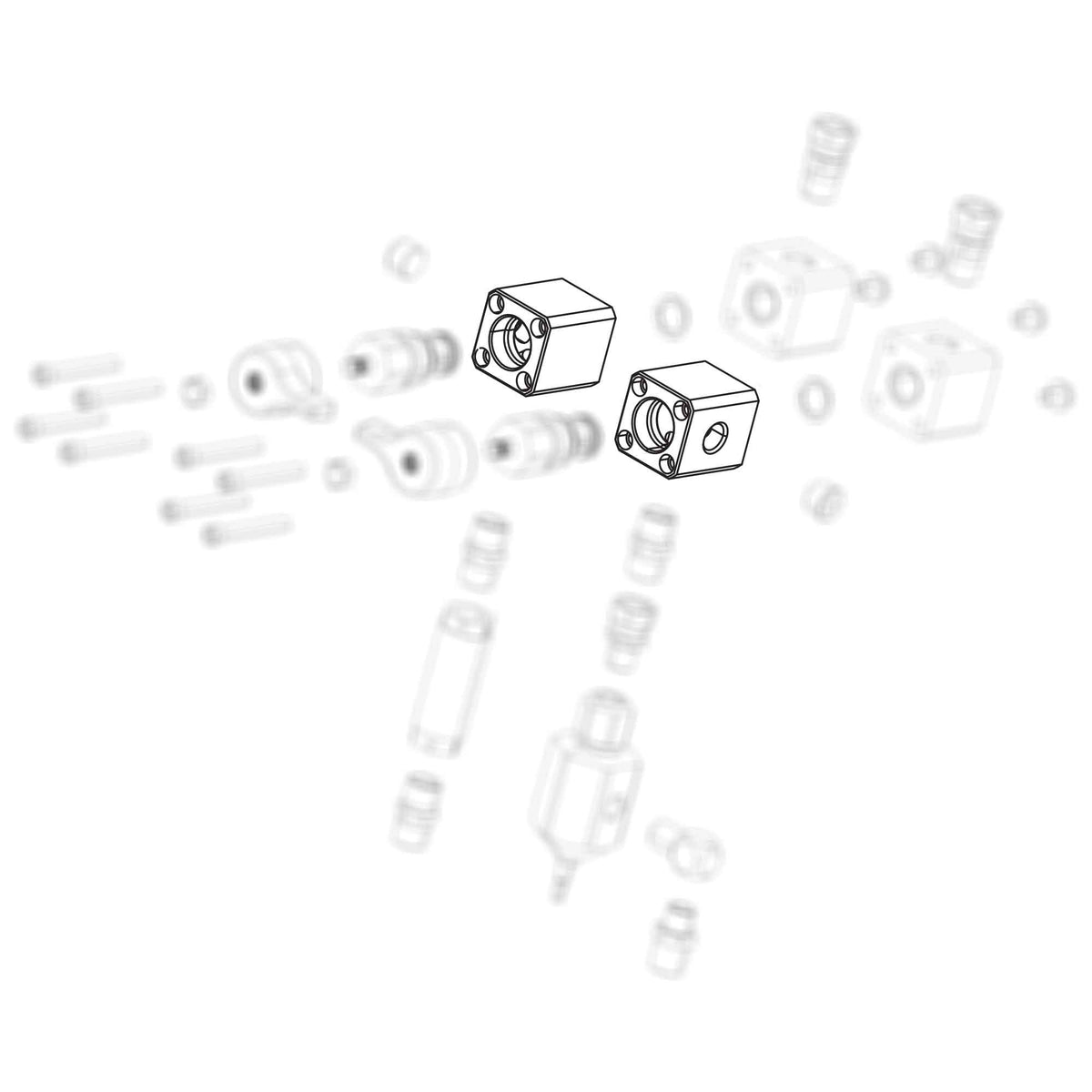 15J594 - Housing, Check Valve