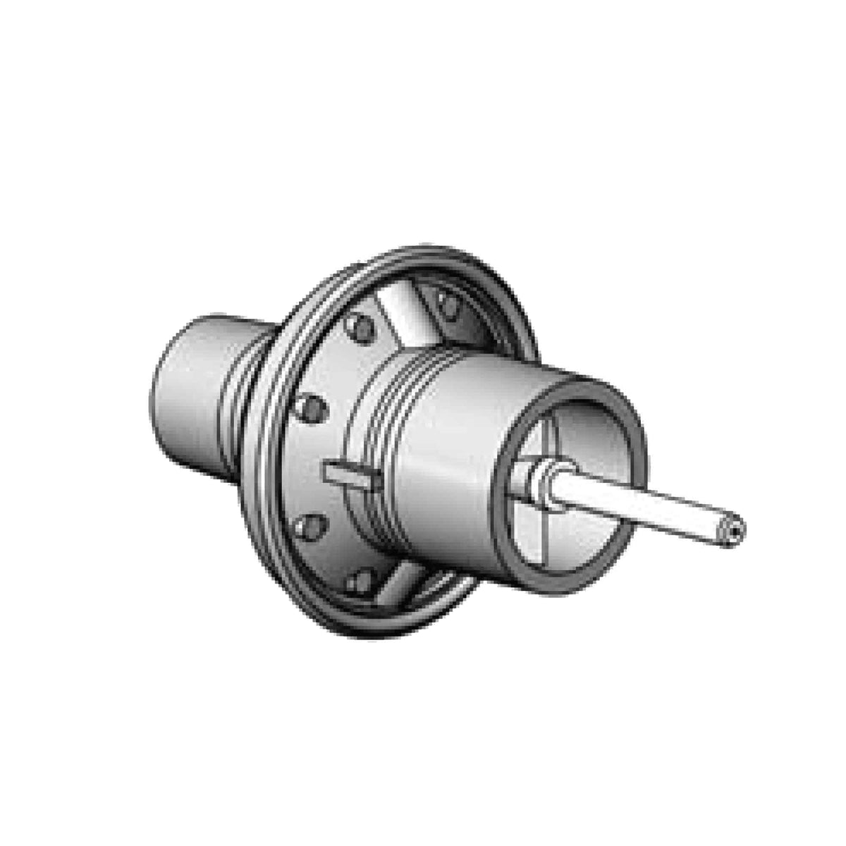 1613835 - Ensemble de support d'électrode, pulvérisation conique