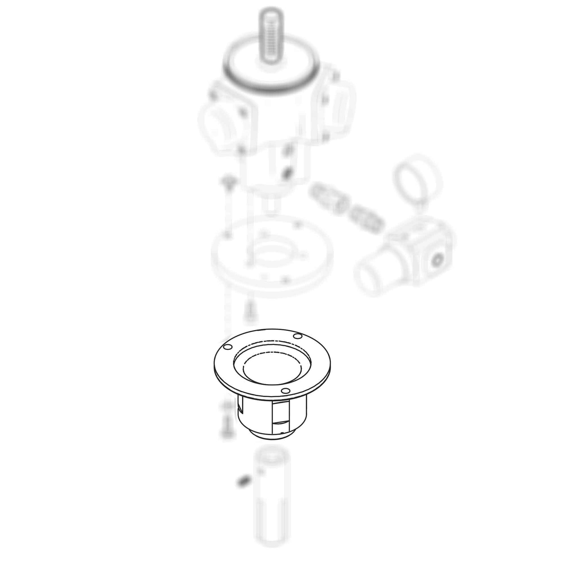 16A521 - Adaptateur de boîtier 1-1/2"