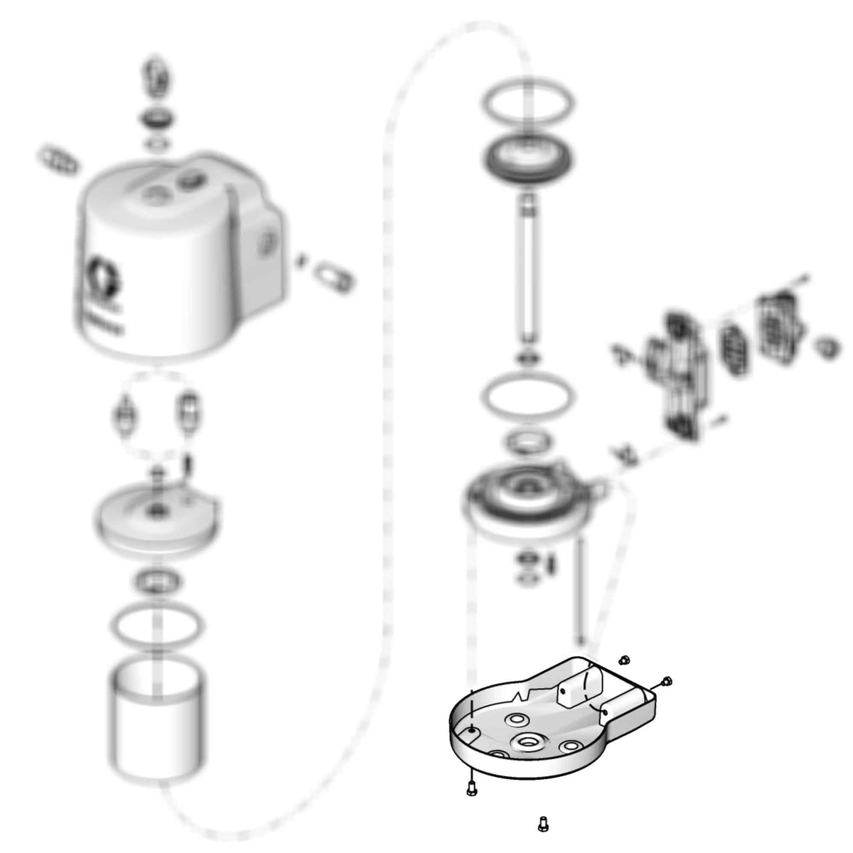 16G383 - Kit de bouclier inférieur