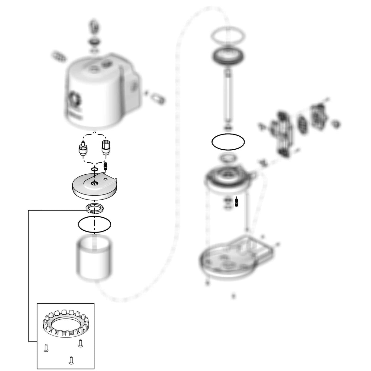 16G517 ​​- Kit moteur pneumatique