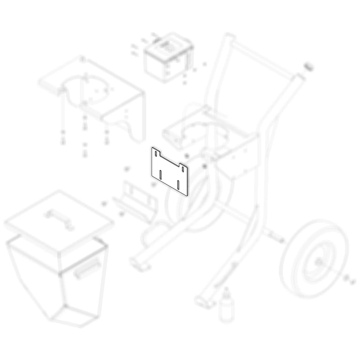 17D554 - Bracket, Hopper Upper