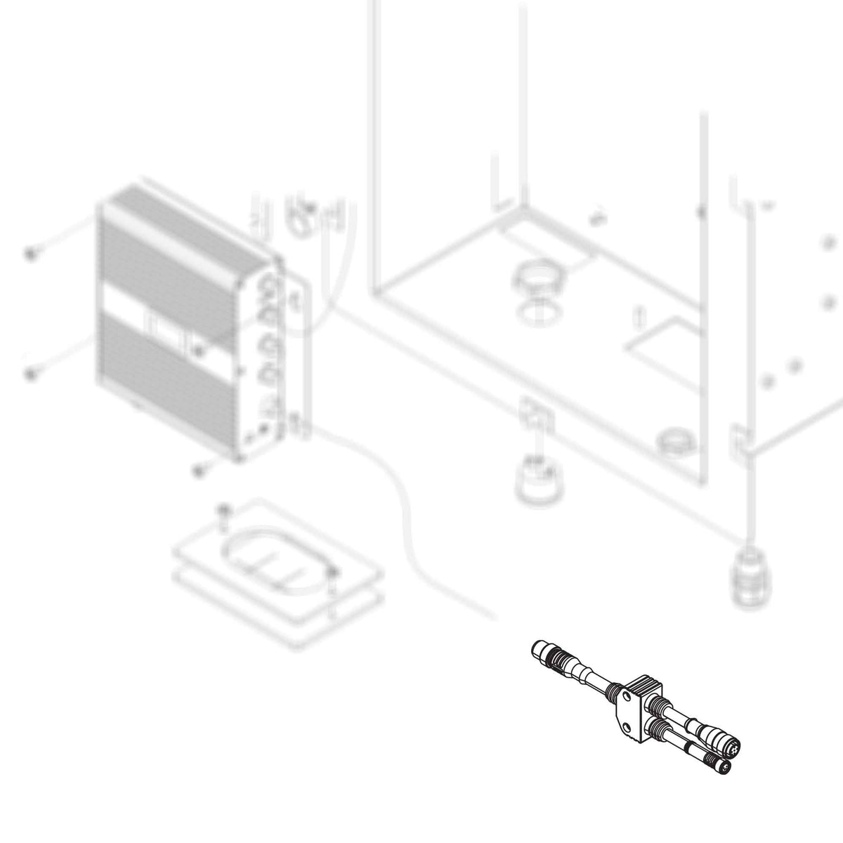 17X475 - Câble, Séparateur