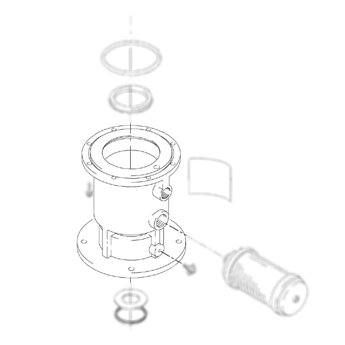 190229 - Base de moteur pneumatique