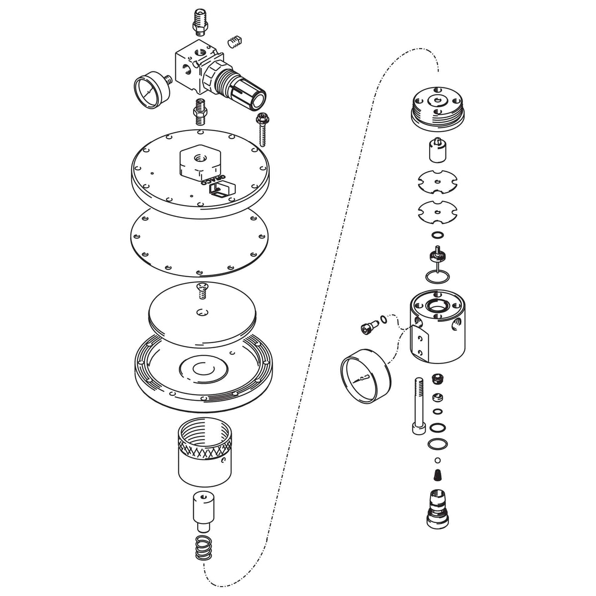 238890 - Corrosion Resistant High Pressure Fluid Regulator