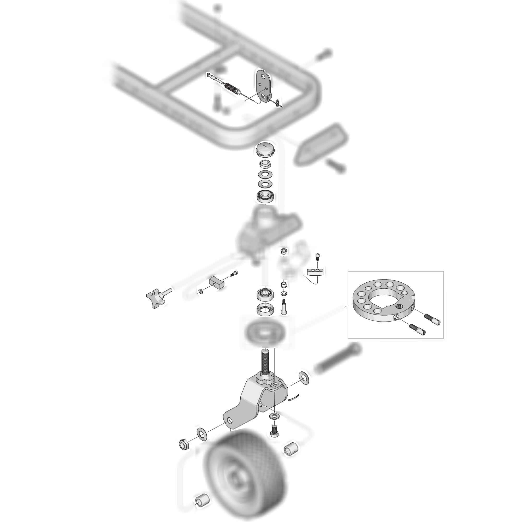 241105 - Swivel Wheel Kit Assembly