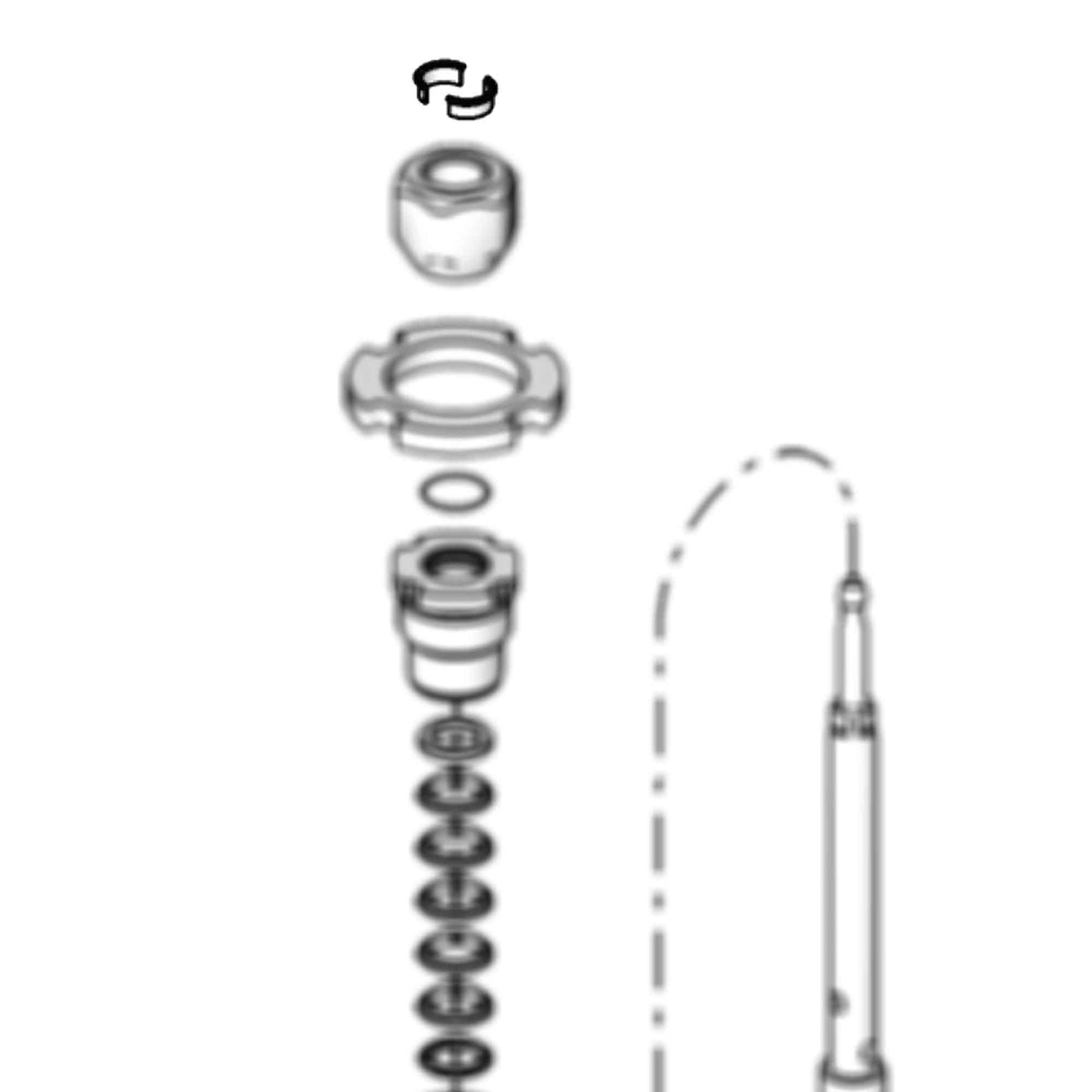 24A618 - Kit de collier de couplage (paquet de 10)