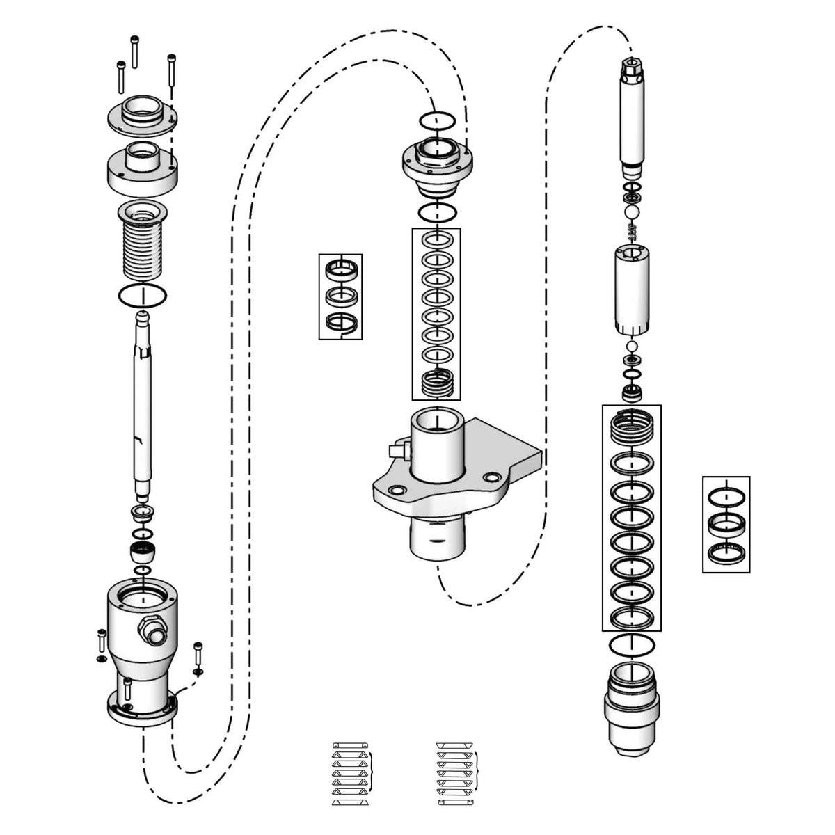 24A656 - V-Packing Repair And Conversion Kits