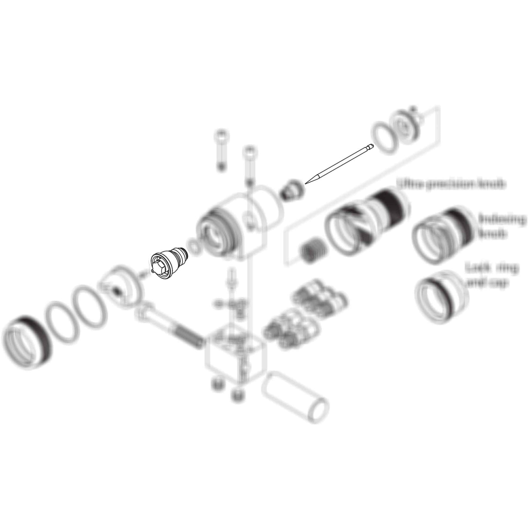 24C197 - Needle & Nozzle Kit 0 028