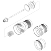 24C204 - Fluid Adjustment Knob Kit