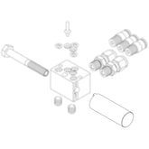 24C208 - Mounting Screw and Rod Kit