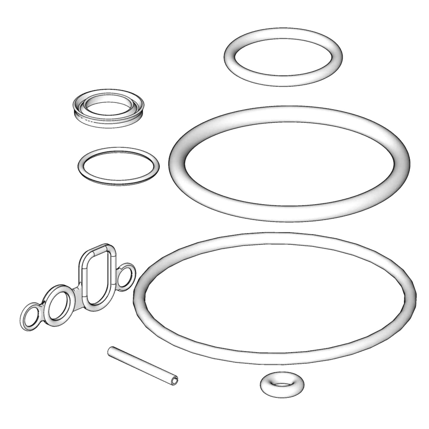 24H853 - Throat and Piston Seal Replacement Kit