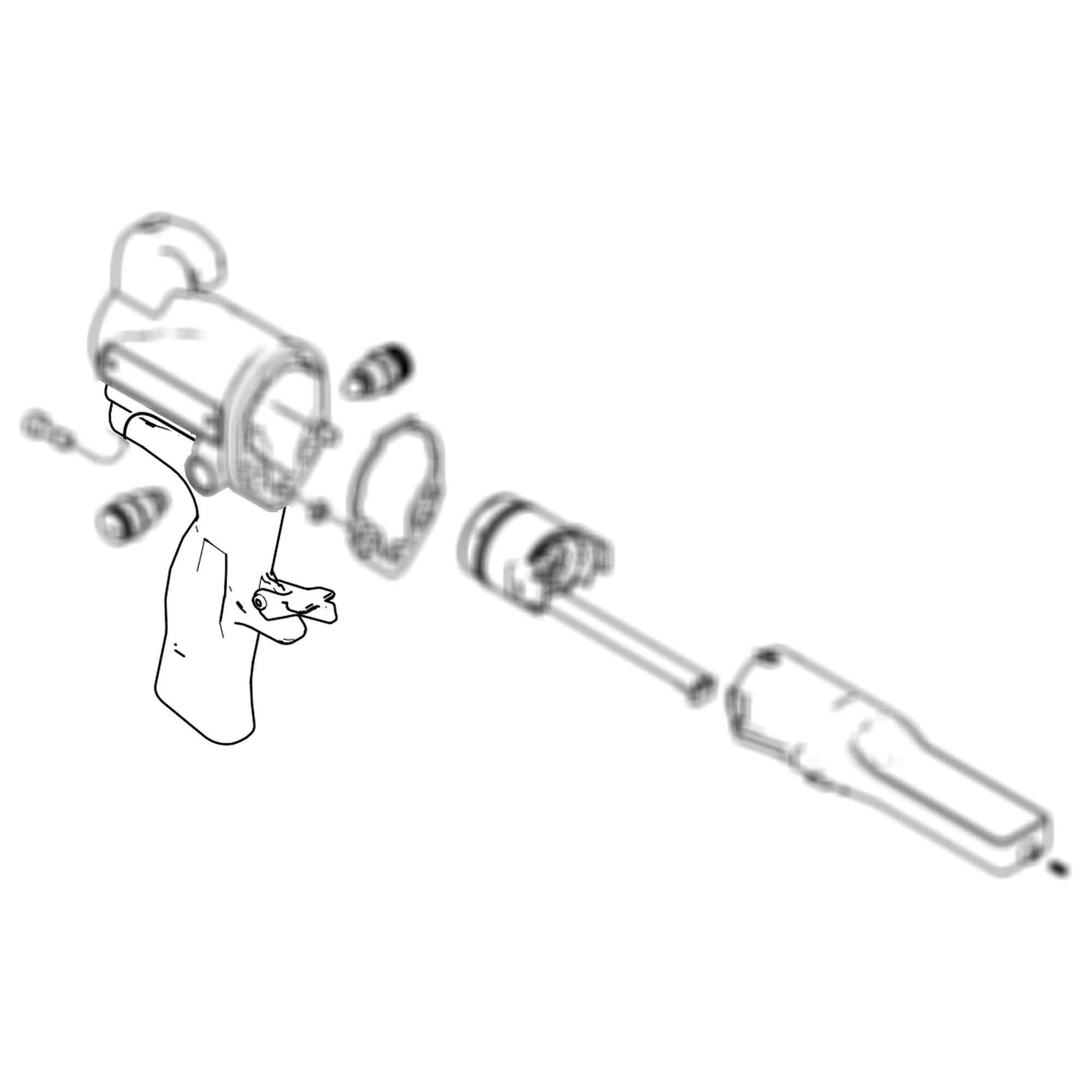 24N761 - Kit poignée pistolet 60kv