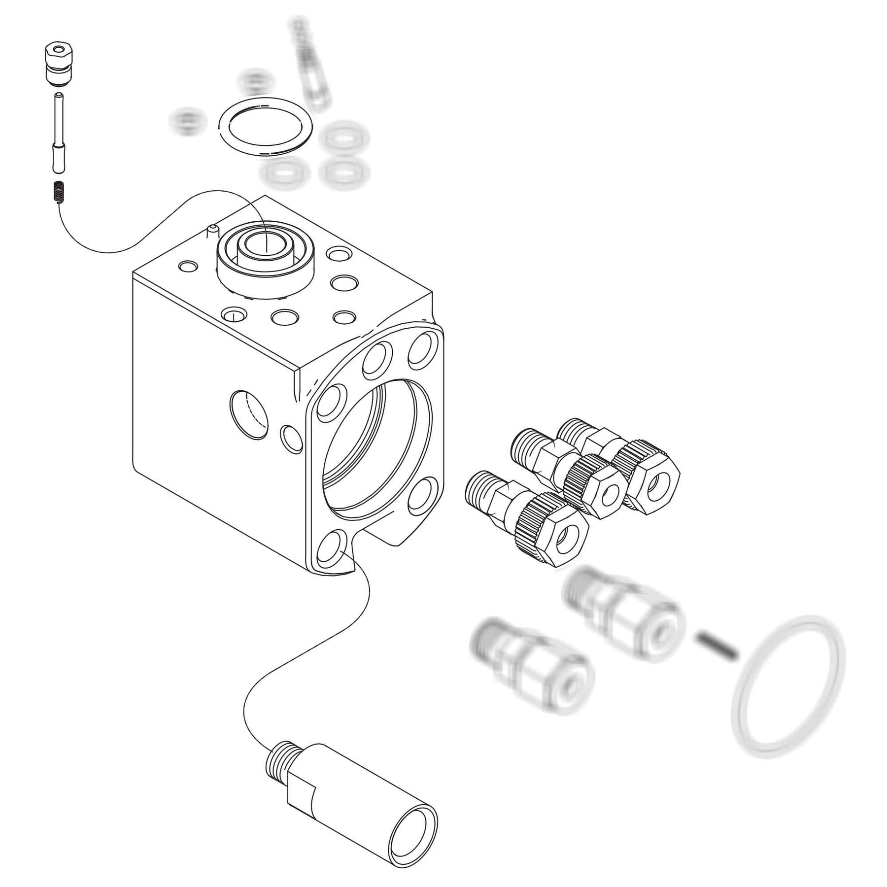 24Y892 - Rear Mount Manifold (LC1028)